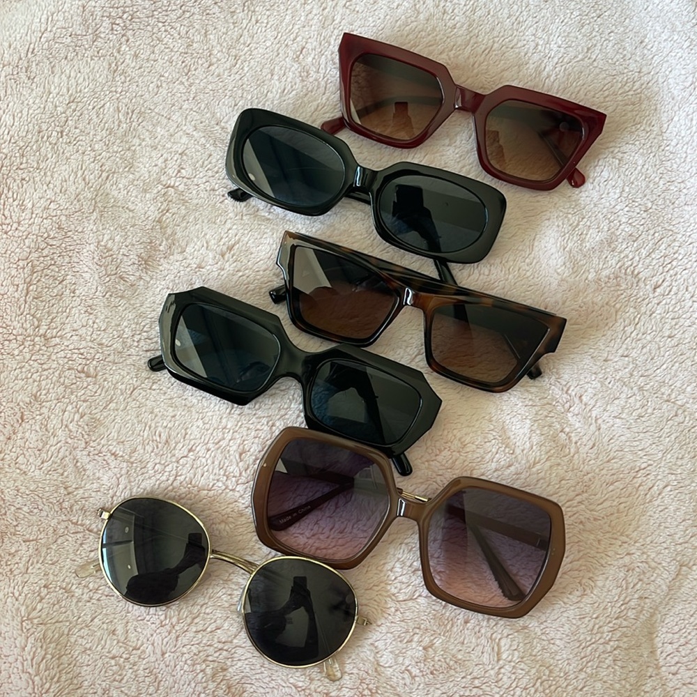 Forever 21 sunglasses and wild fable sunglasses